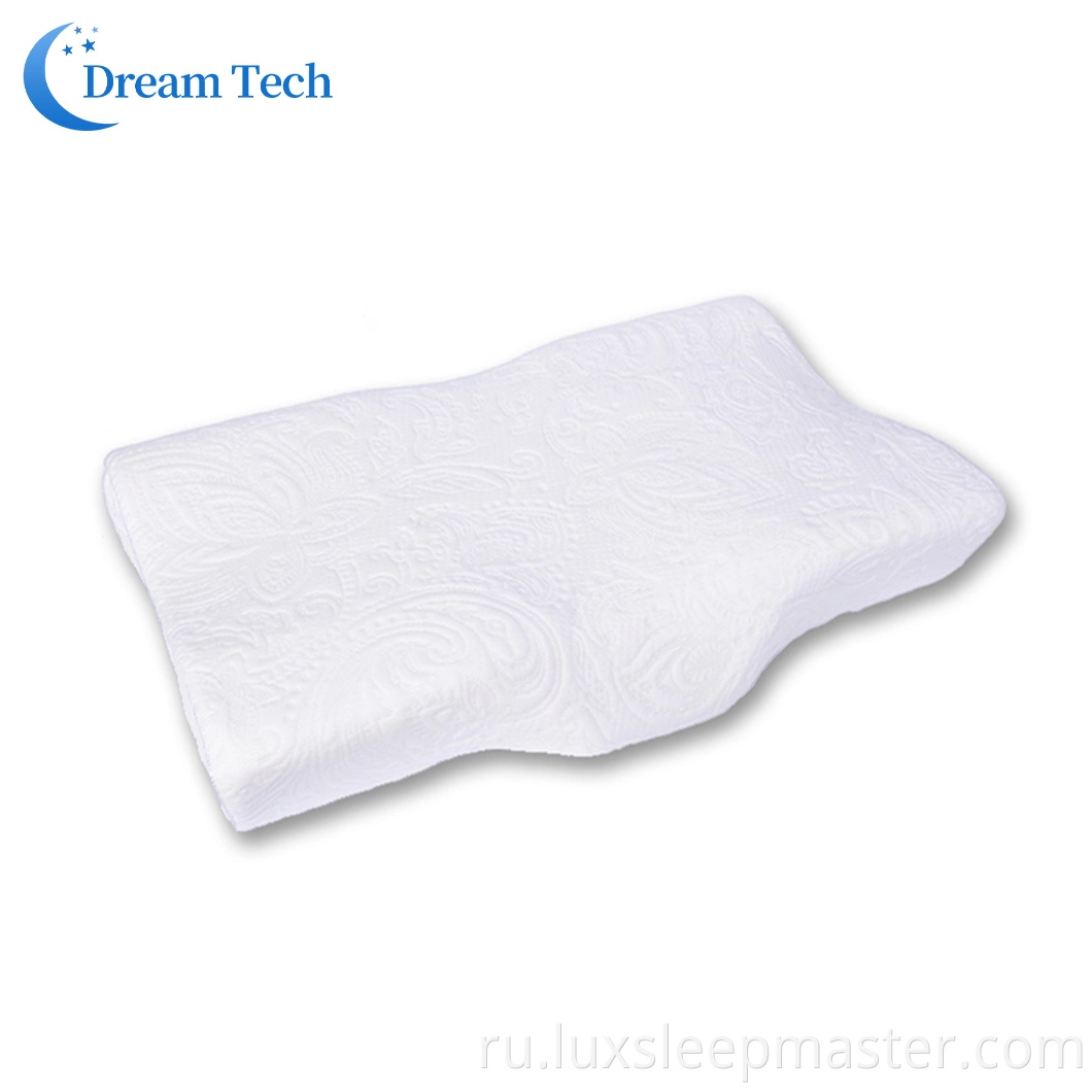 Нестандартная форма Высококачественная эргономичная шейная шейная ортопедическая подушка из пены с эффектом памяти